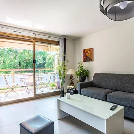 Beau T3 Dans Residence Securisee Avec Piscine Mandelieu